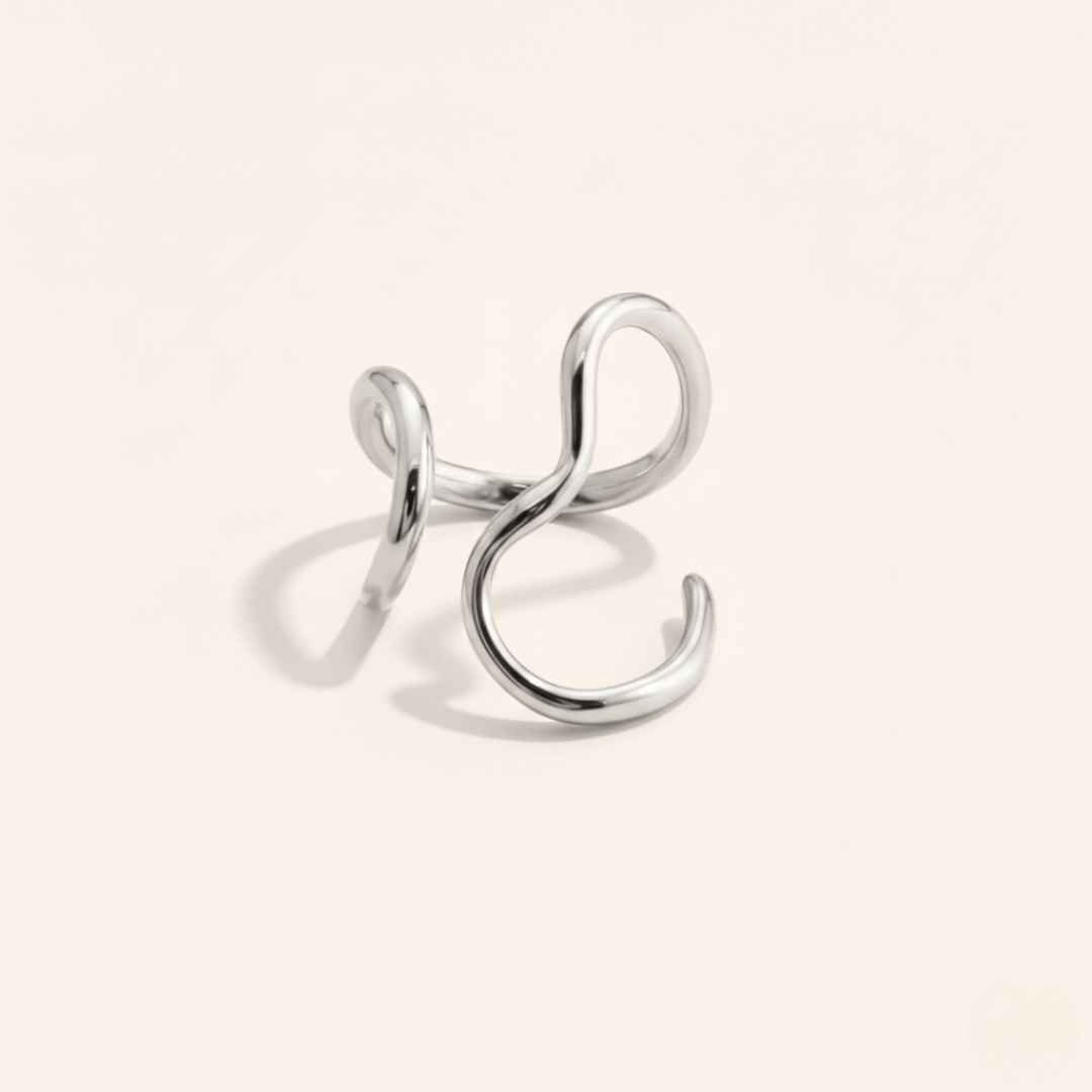 Noor Infinity Wave Ring