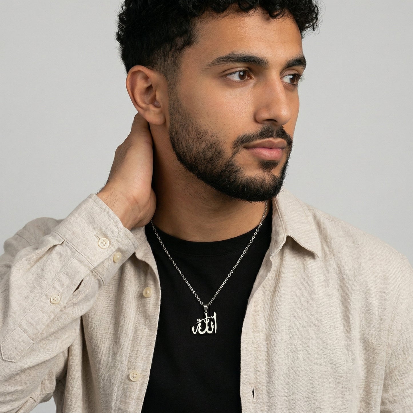 Nuraya Celestial Allah Men's Necklace