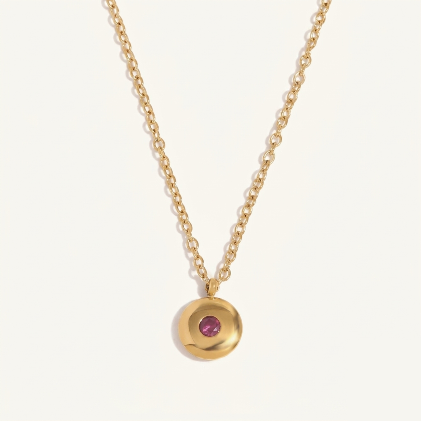Petite Birth Gem Charm Bracelet