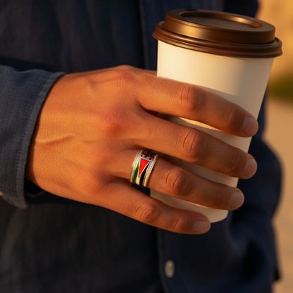Nuraya Men's Palestine Heritage Ring