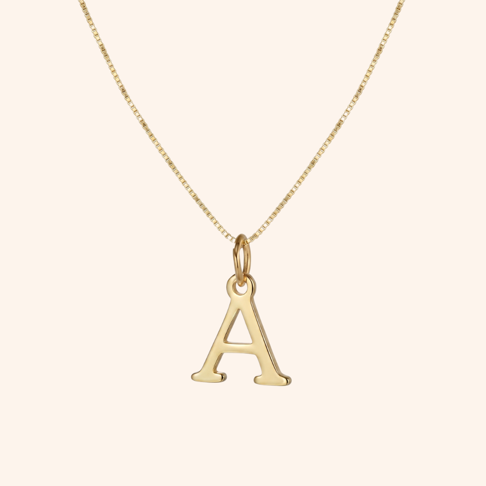 Initial Letter Necklace