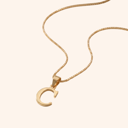 Initial Letter Necklace