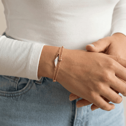 Noor Palestine Map Bracelet