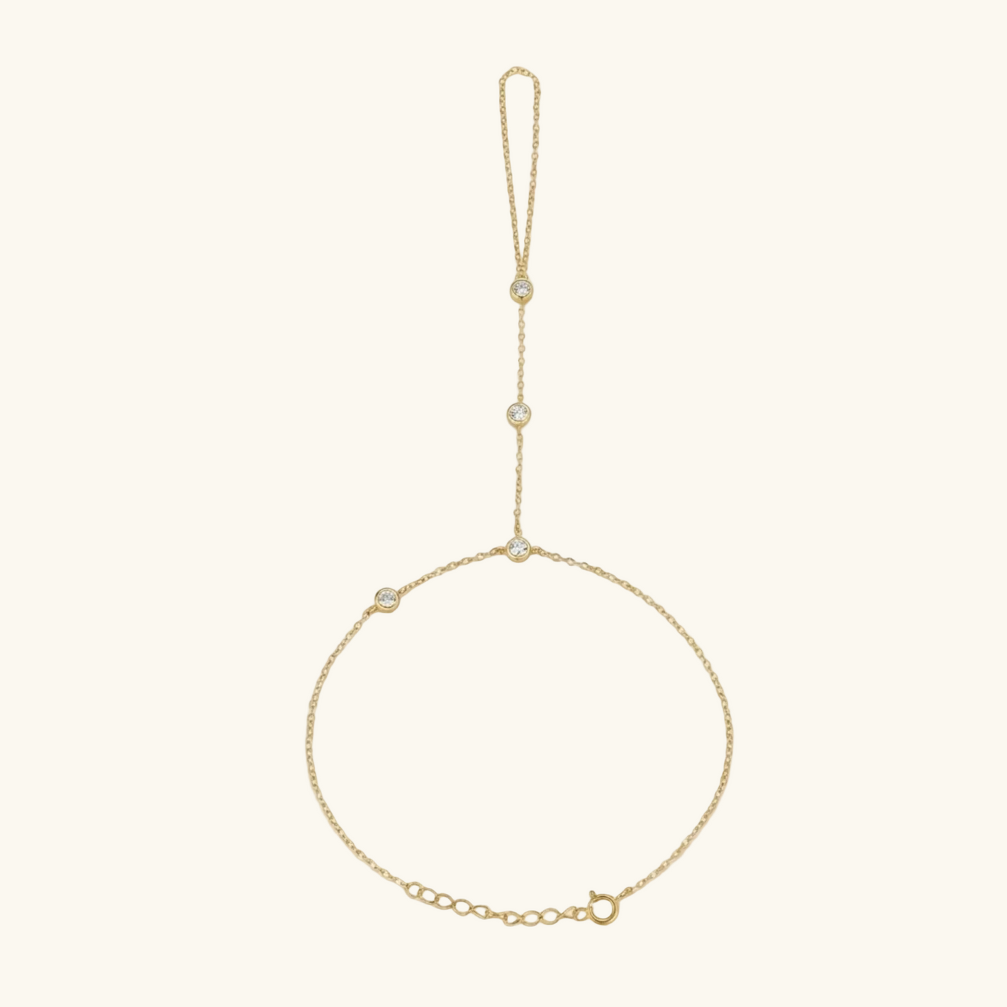 Serena Crystal Hand Chain