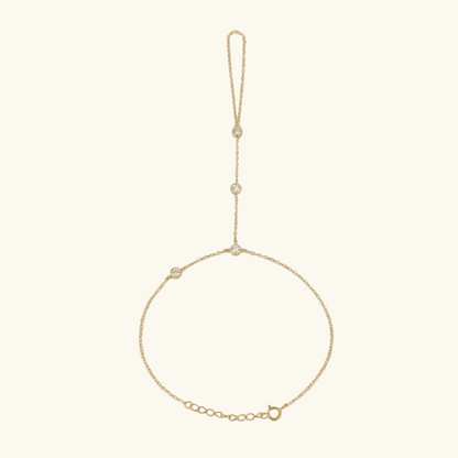 Serena Crystal Hand Chain