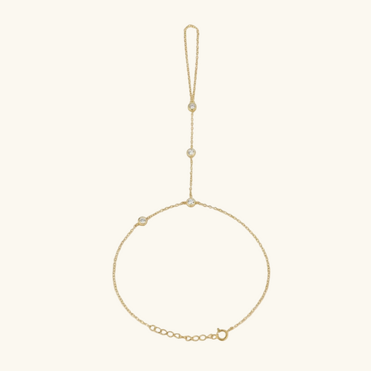 Serena Crystal Hand Chain