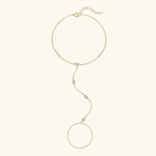 Selene Wave Hand Chain