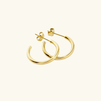 Nuraya Zeenah Open Hoops | 18mm
