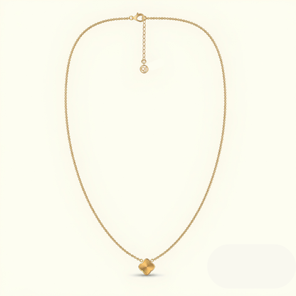 Zahra Rosette Necklace - Gold