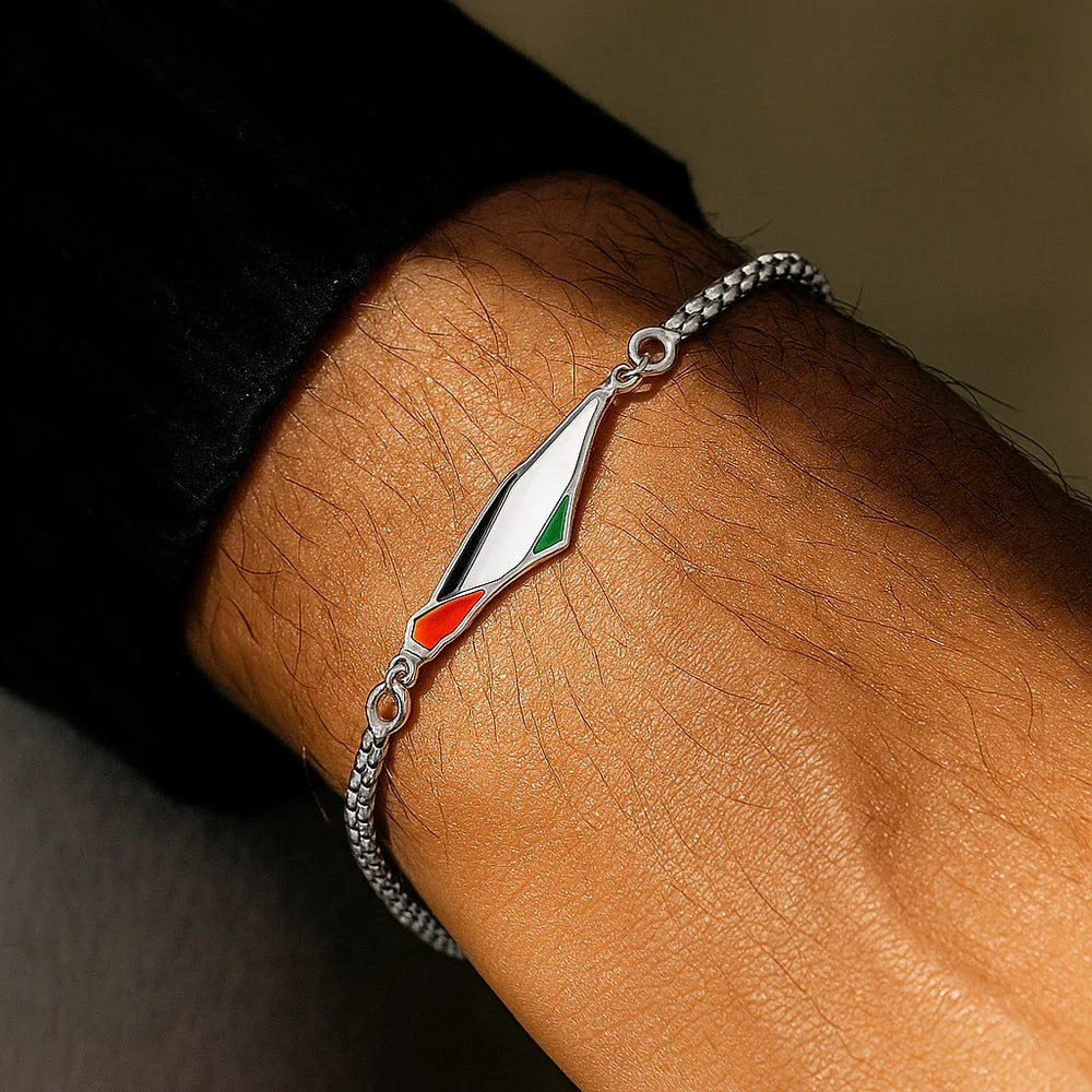 Nuraya Men's Heart of the Nation Bracelet