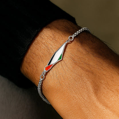 Nuraya Men's Heart of the Nation Bracelet