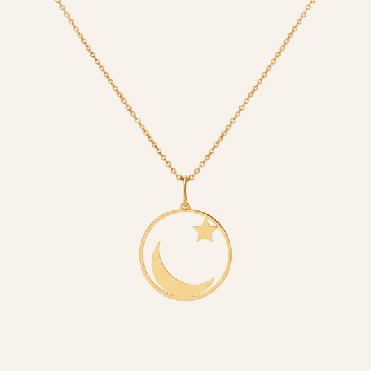 Qamar Luna Noor Necklace