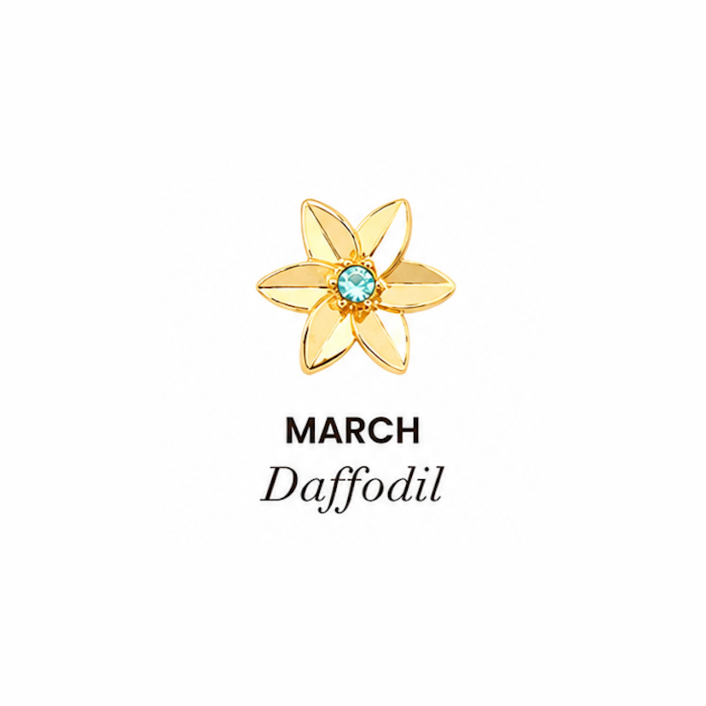 Bloom of Birth Charm Necklace