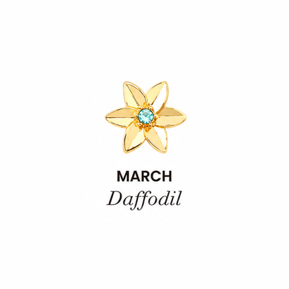 Bloom of Birth Charm Necklace