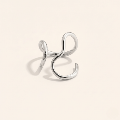 Noor Infinity Wave Ring