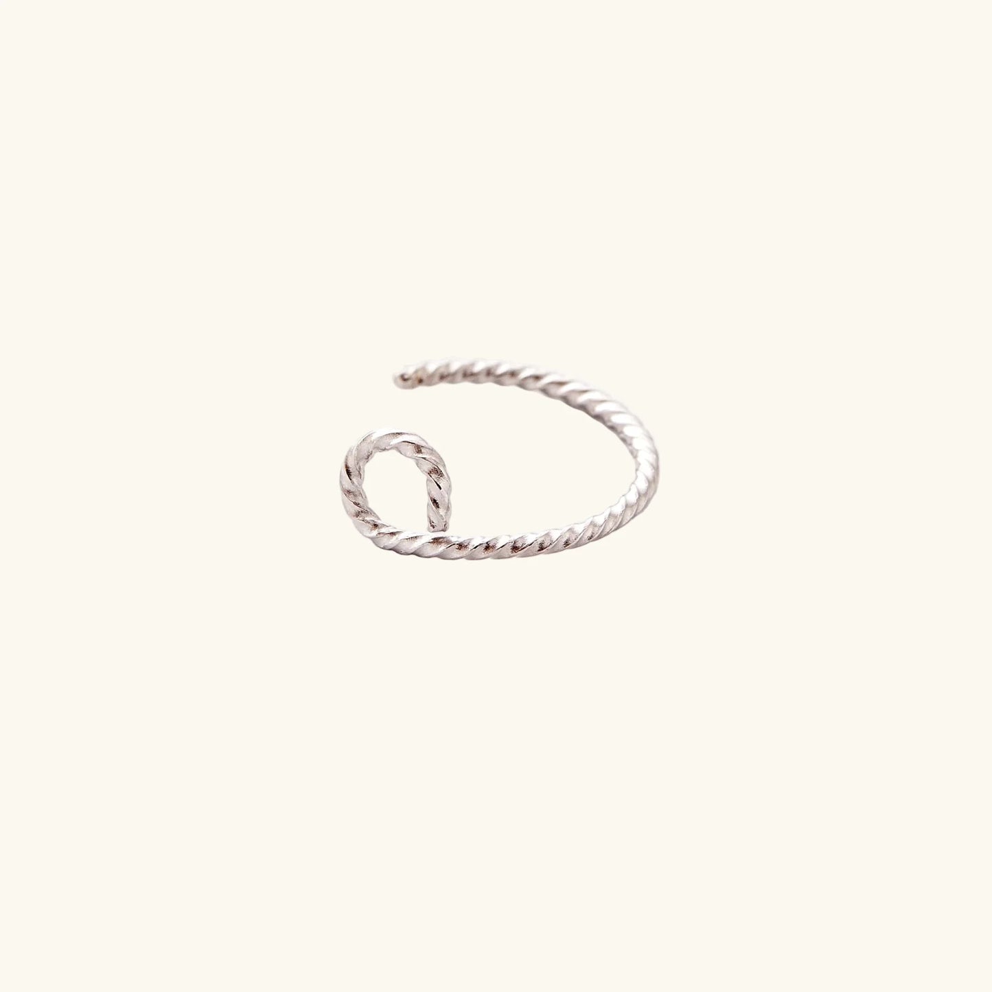 Nuraya Eterna Twirl Nose Hoop