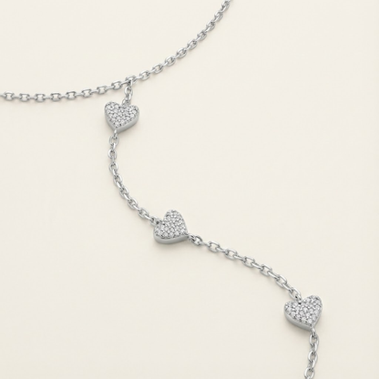 Lunette Heart Path Hand Chain