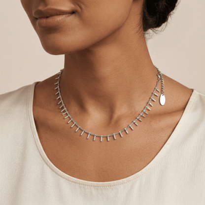 Zayna Dangle Choker