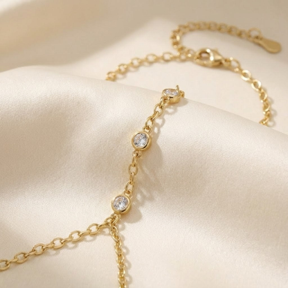 Aurora Gold Hand Chain