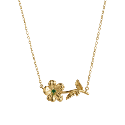 Petite Bloom Birth Flower Necklace