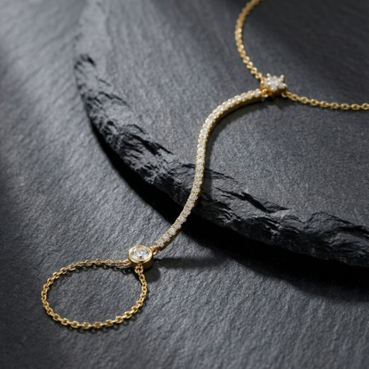 Alira Cascade Hand Chain