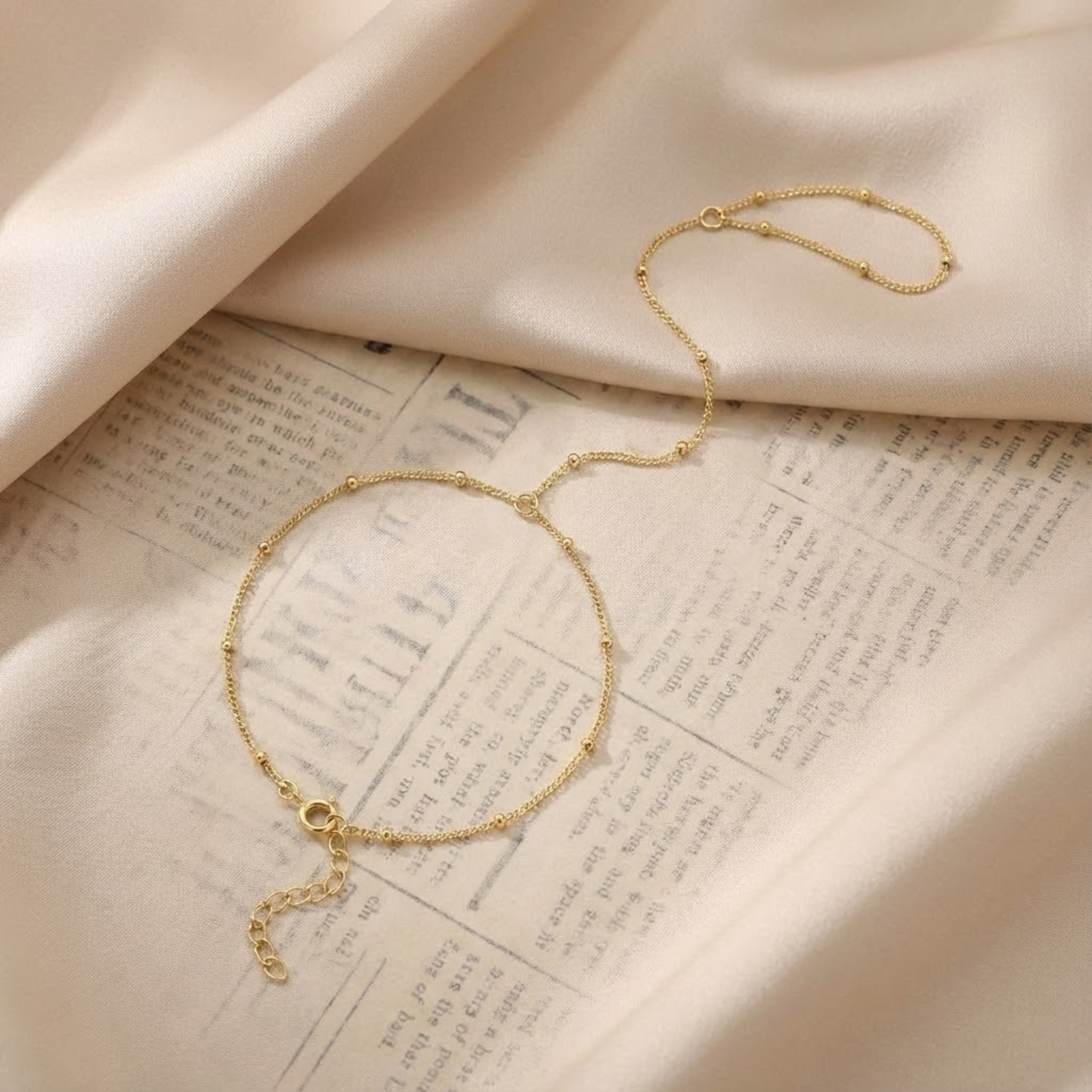 Liora Bead Hand Chain
