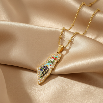 Nuraya Palestine Heritage Necklace