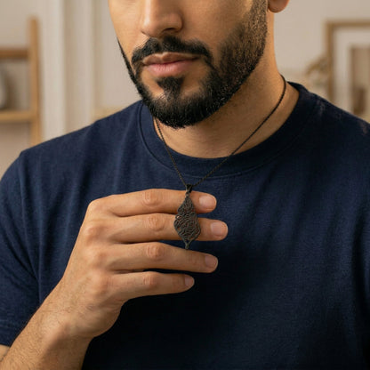 Bismillah Calligraphy Necklace for Men