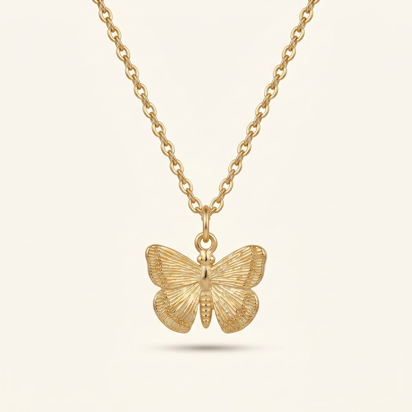 Butterfly Pendant Necklace