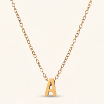 Delicate Initial Charm Necklace