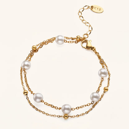 Freshwater Pearl Layered Bracelet