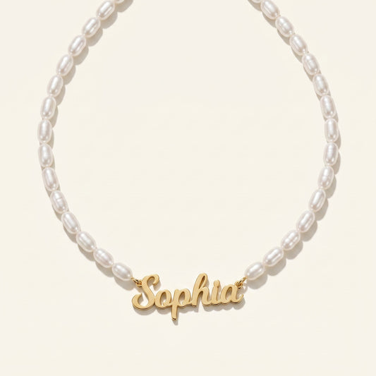 Your Name in Pearls
