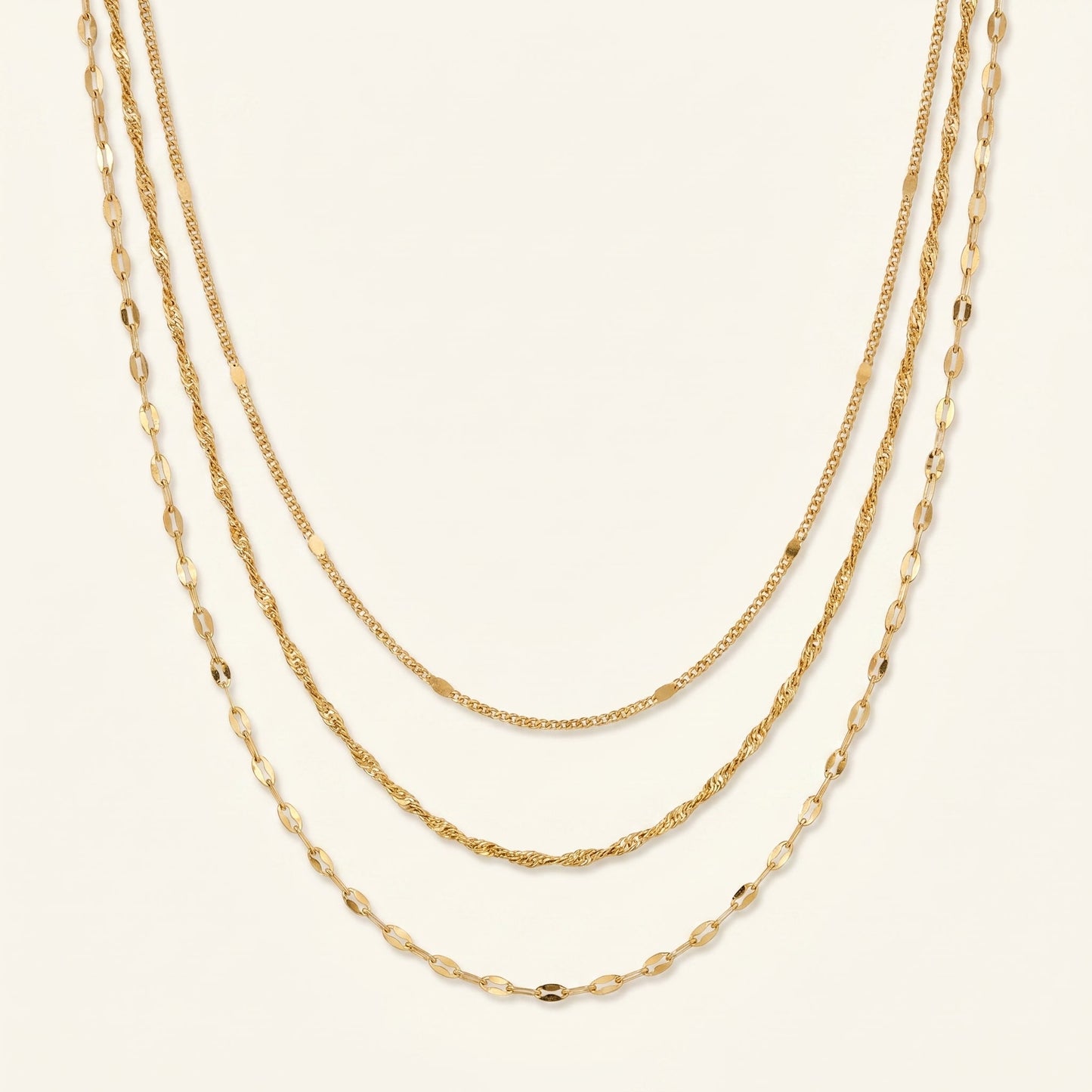 Qamar Twisted Amana Necklace
