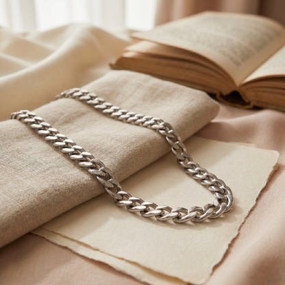 Nuraya Fajr Cuban Chain Necklace