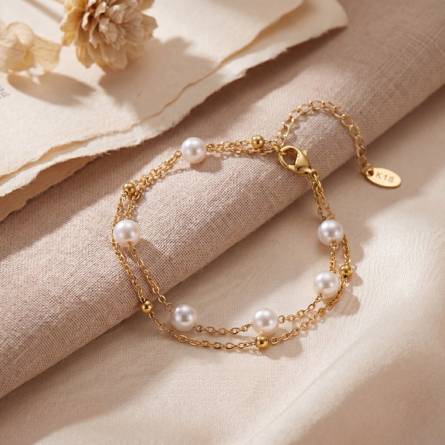 Freshwater Pearl Layered Bracelet