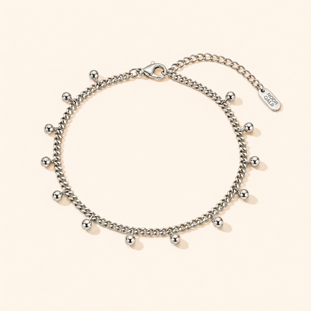Dotted Curb Anklet
