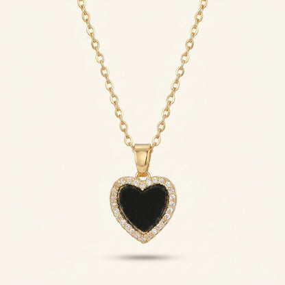 Halo Heart Necklace