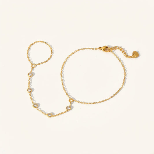 Moonveil Line Hand Chain