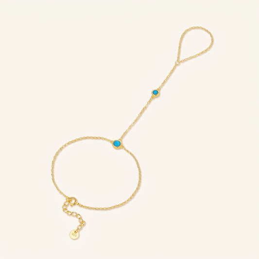 Azzura Blue Hand Chain