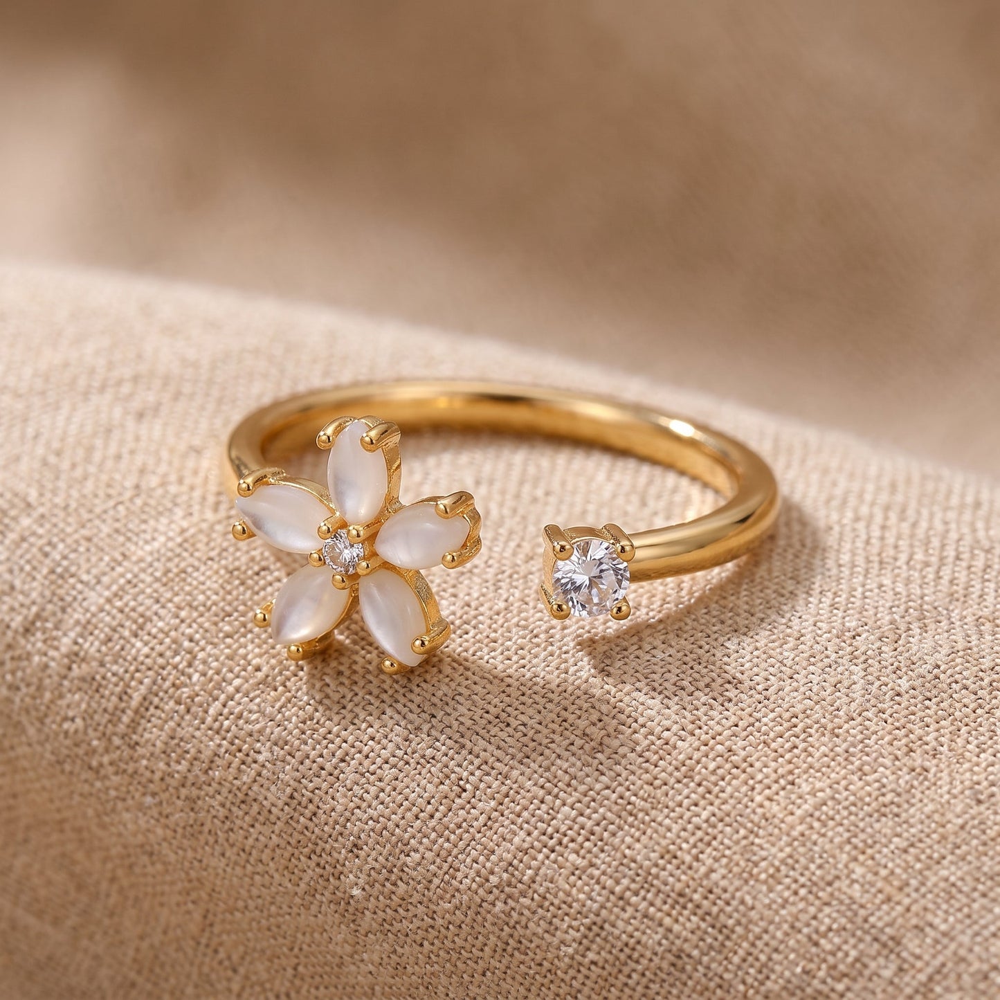 Qamar Faith and Bloom Ring
