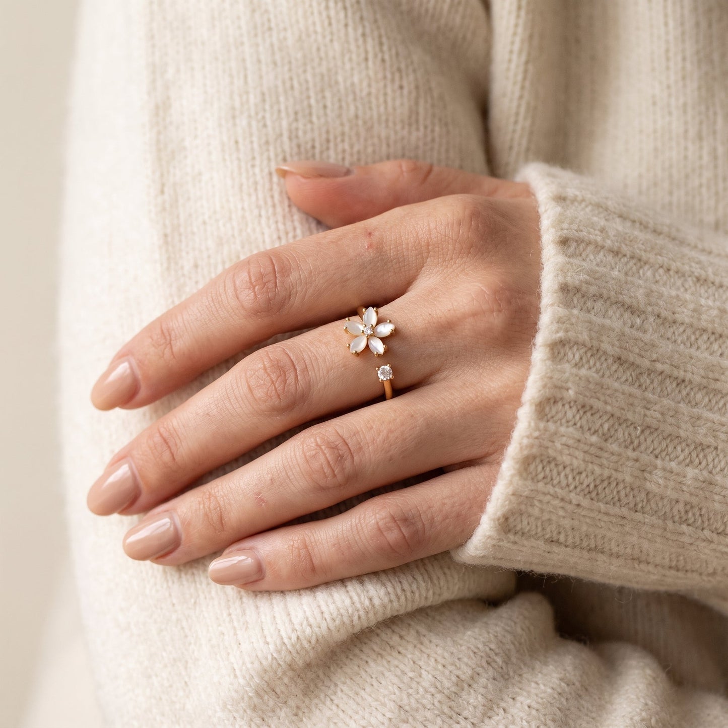 Qamar Faith and Bloom Ring