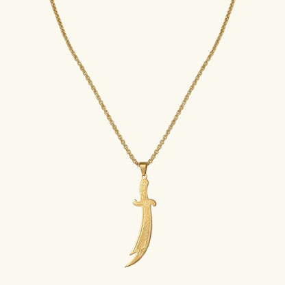 Qamar Lion's Blade Necklace