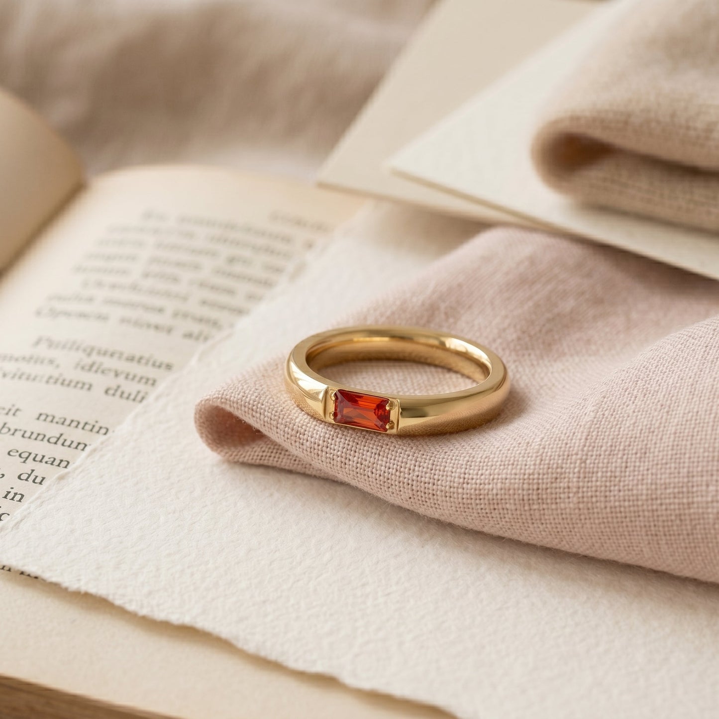 Baguette Band Ring
