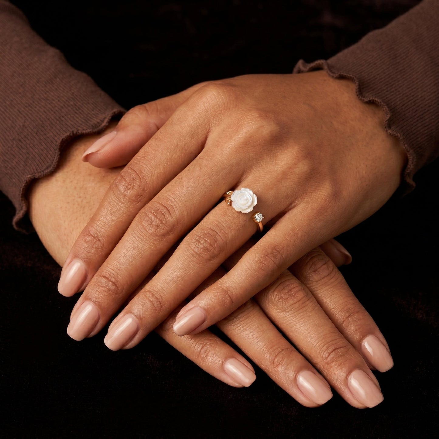 Qamar Barakah Petal Ring