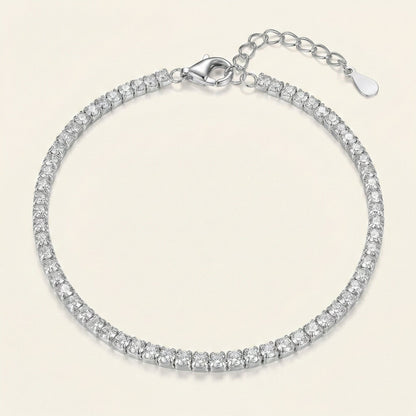 Cordelia Silver Tennis Bracelet