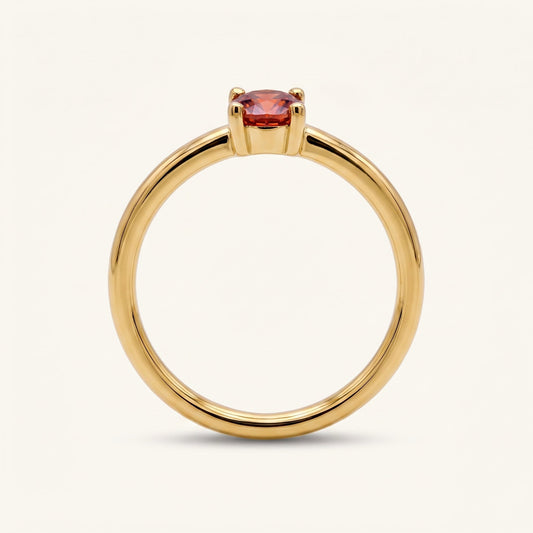 Petite Birth Gem Ring