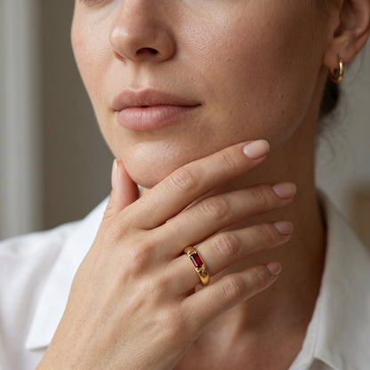 Baguette Band Ring