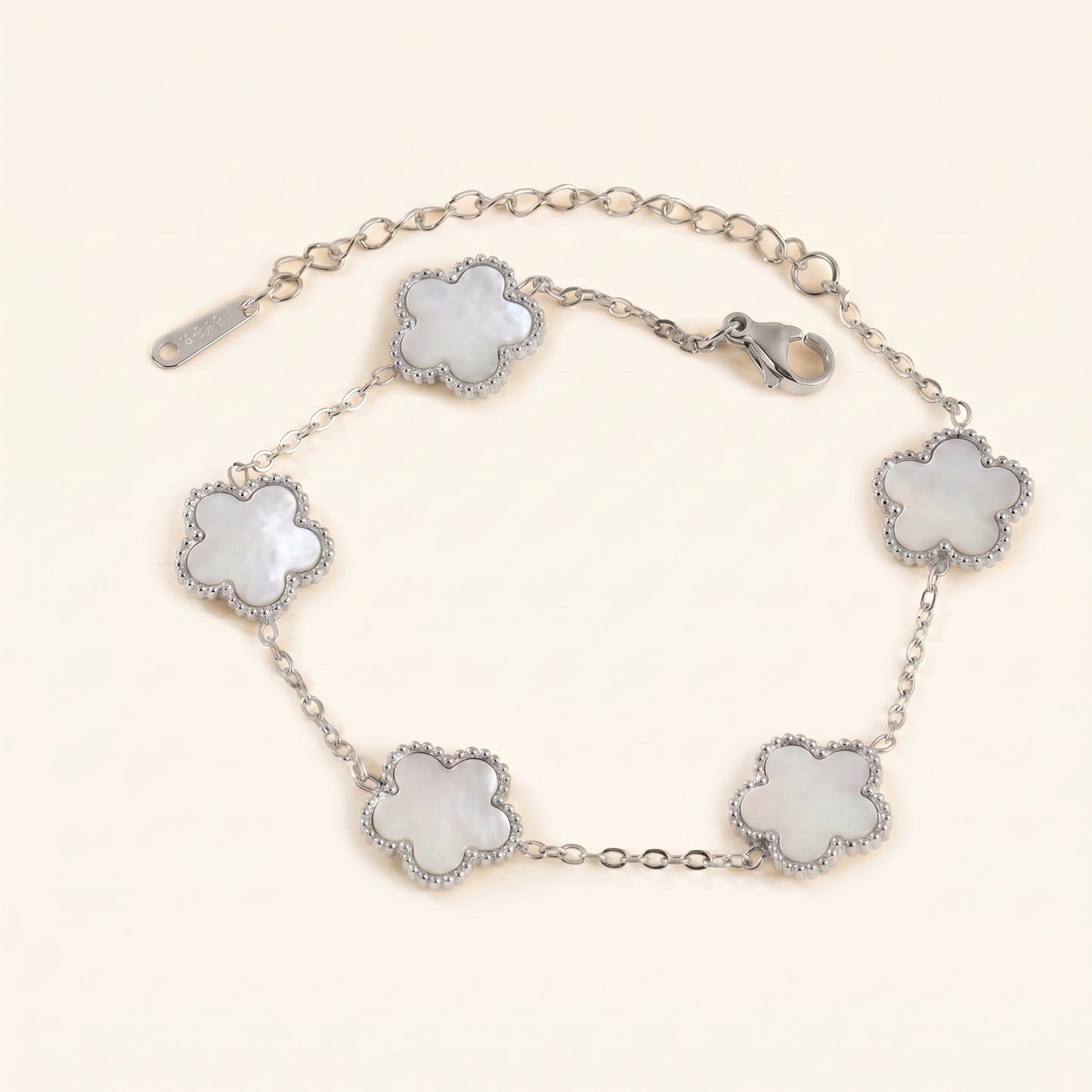 Silver Bloom Bracelet