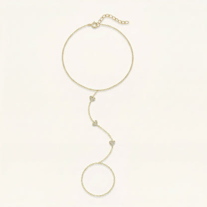 Elara Crystal Hand Chain