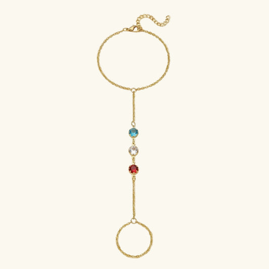 Noor Trinity Hand Chain